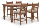 Chadworth Counter Height Dining Table and 4 Barstools Signature Design by Ashley®