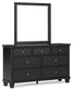 Lanolee  Panel Storage Bed, Dresser And Mirror Signature Design by Ashley®