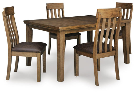 Broxtyn Dining Table and 4 Chairs Signature Design by Ashley®