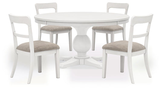 Greddinton Dining Table and 4 Chairs Signature Design by Ashley®