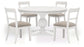 Chadworth Dining Table and 4 Chairs Signature Design by Ashley®