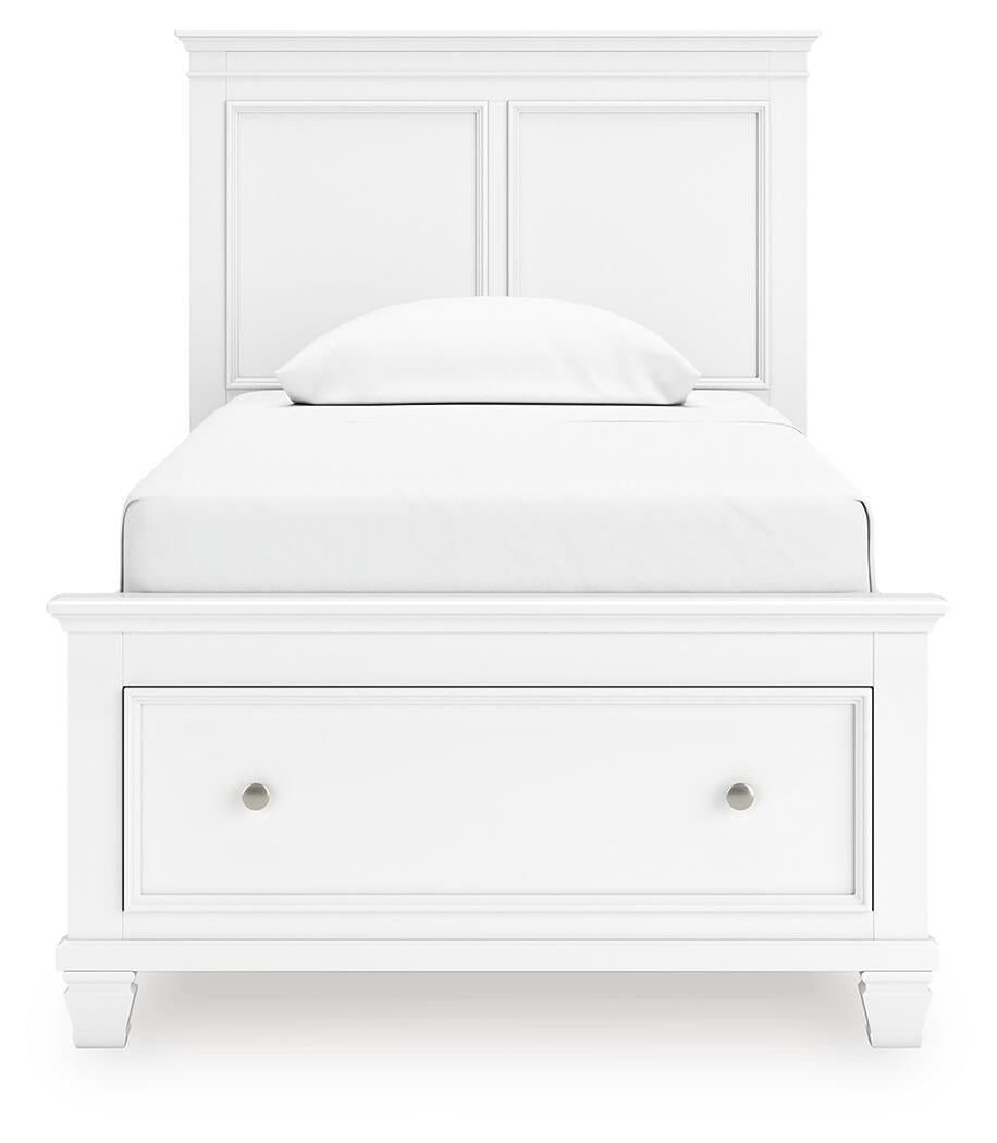 Fortman  Panel Storage Bed, Dresser And Mirror Signature Design by Ashley®