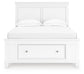 Fortman  Panel Storage Bed, Dresser, Mirror And Nightstand Signature Design by Ashley®
