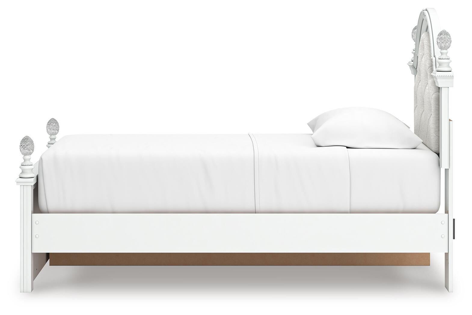 Maylilly  Upholstered Panel Storage Bed, Dresser And Mirror Signature Design by Ashley®