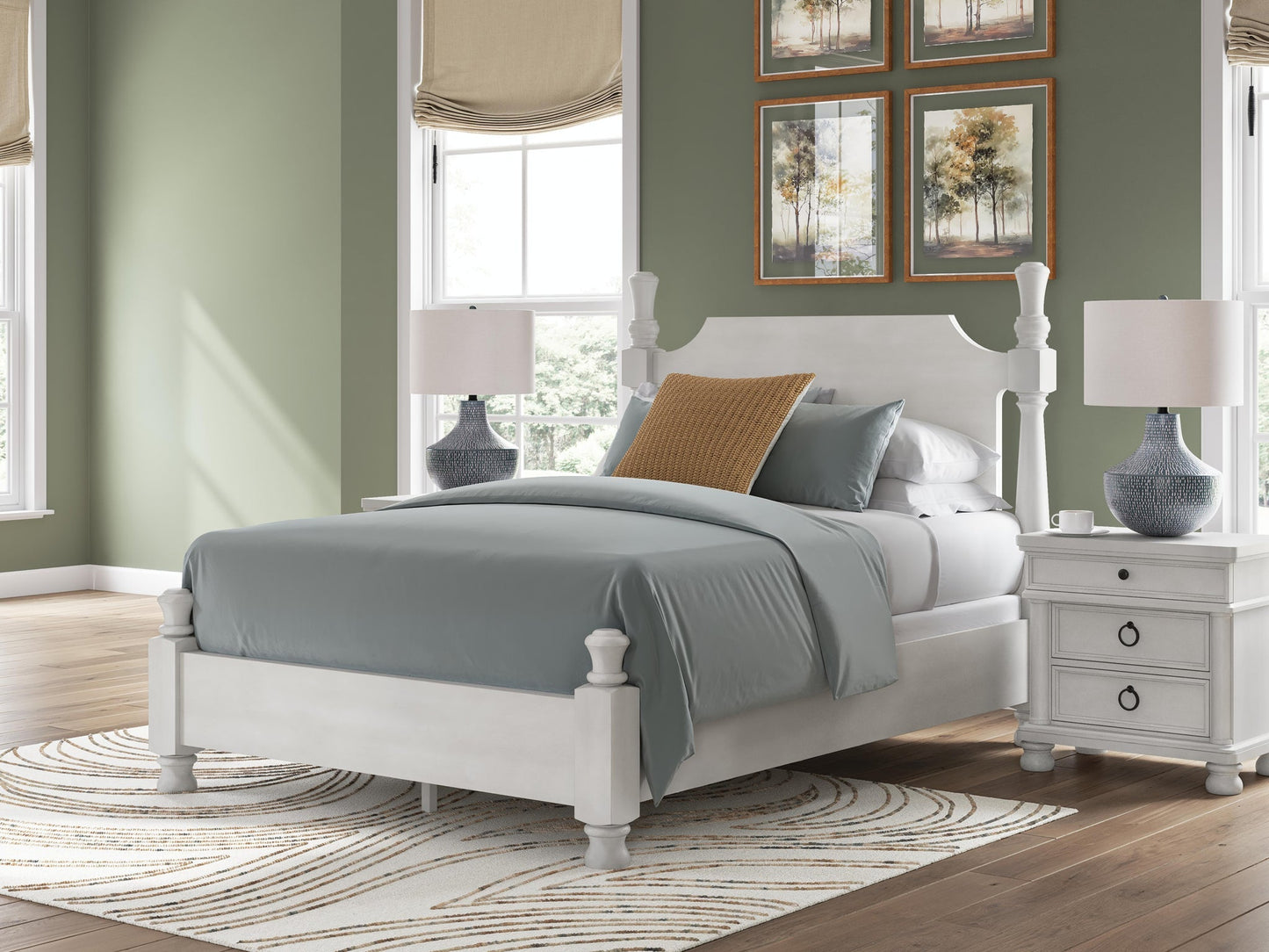 Chadworth  Poster Bed, Dresser And Mirror Signature Design by Ashley®