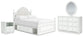 Maylilly  Upholstered Panel Storage Bed, Dresser, Mirror And Nightstand Signature Design by Ashley®
