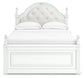 Maylilly  Upholstered Panel Storage Bed, Dresser And Mirror Signature Design by Ashley®