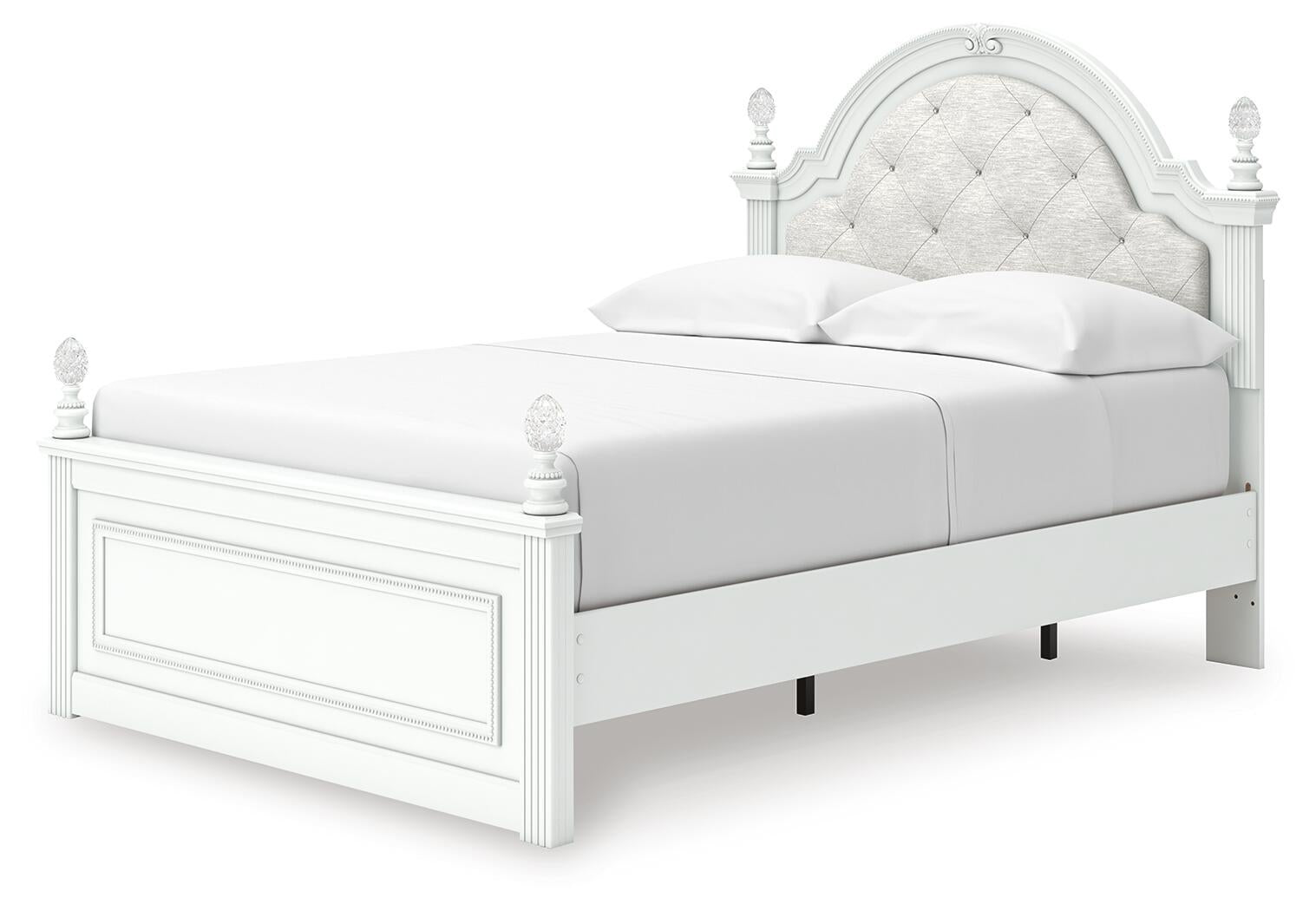 Maylilly  Upholstered Panel Storage Bed, Dresser And Mirror Signature Design by Ashley®
