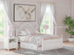 Maylilly  Upholstered Panel Storage Bed, Dresser And Mirror Signature Design by Ashley®