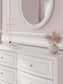 Maylilly  Upholstered Panel Storage Bed, Dresser And Mirror Signature Design by Ashley®