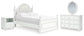 Maylilly  Upholstered Panel Bed, Dresser, Mirror And Nightstand Signature Design by Ashley®