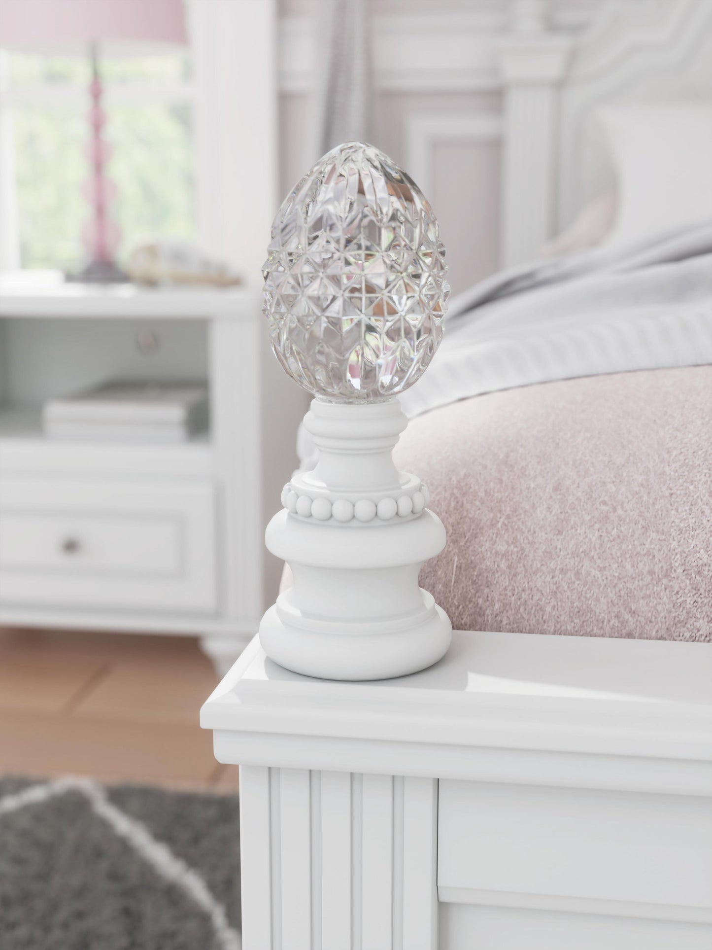 Maylilly  Upholstered Panel Bed, Dresser, Mirror And Nightstand Signature Design by Ashley®