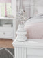 Maylilly  Upholstered Panel Bed, Dresser, Mirror And Nightstand Signature Design by Ashley®