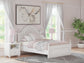 Maylilly  Upholstered Panel Bed, Dresser, Mirror And Nightstand Signature Design by Ashley®