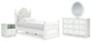 Maylilly  Upholstered Panel Bed, Dresser, Mirror And Nightstand Signature Design by Ashley®