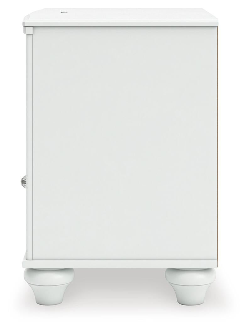 Maylilly  Upholstered Panel Bed, Dresser, Mirror And Nightstand Signature Design by Ashley®
