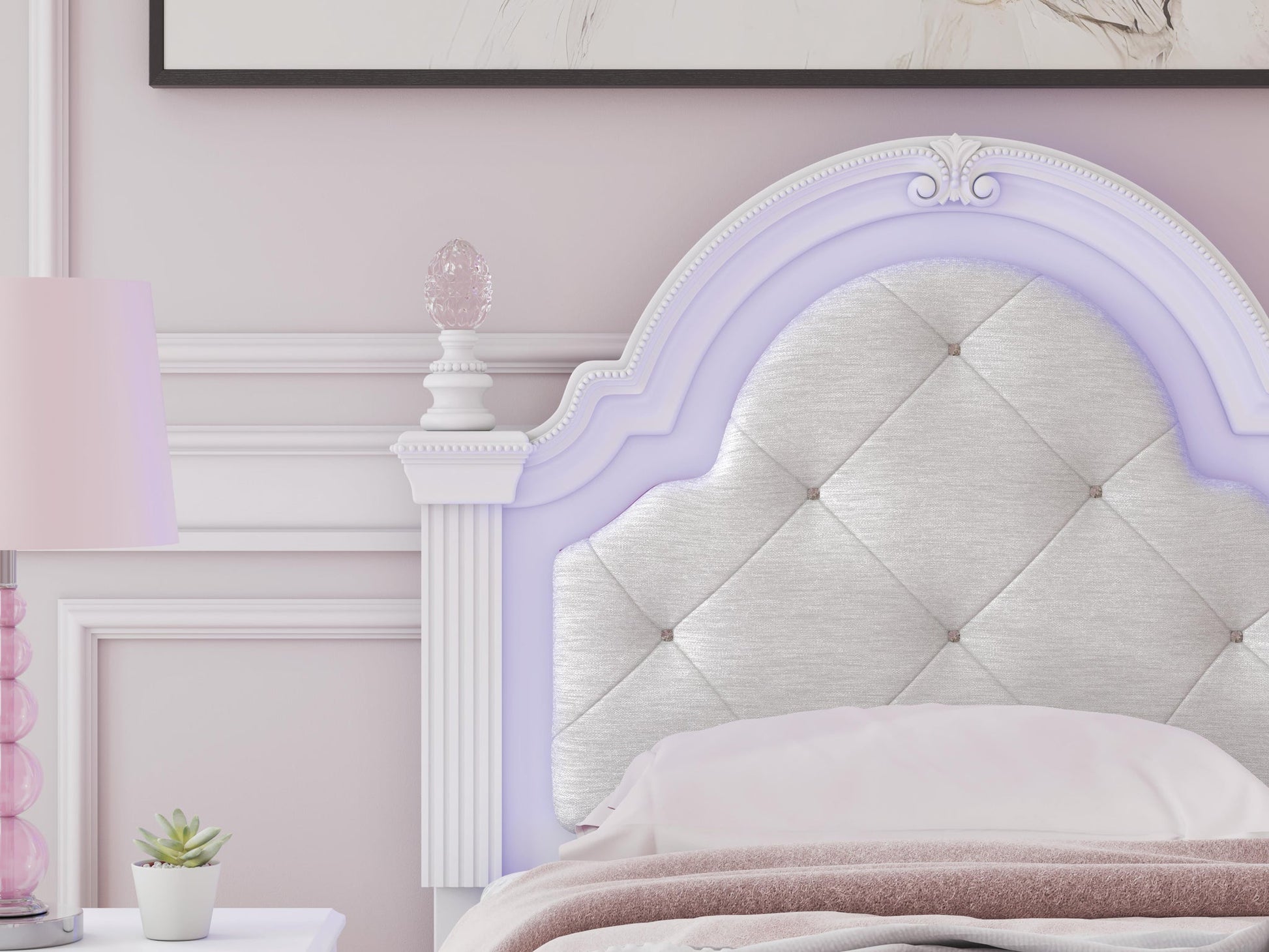 Maylilly  Upholstered Panel Bed, Dresser And Mirror Signature Design by Ashley®