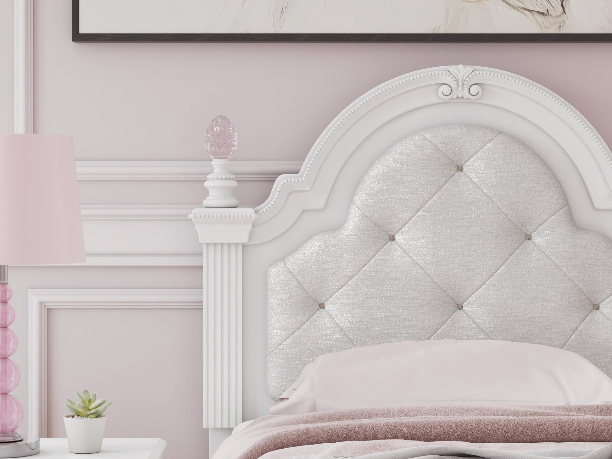 Maylilly  Upholstered Panel Bed, Dresser And Mirror Signature Design by Ashley®