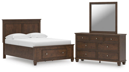 Danabrin  Panel Storage Bed, Dresser And Mirror Signature Design by Ashley®