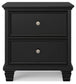 Lanolee  Panel Storage Bed, Dresser, Mirror And Nightstand