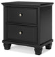 Lanolee  Panel Storage Bed, Dresser, Mirror And Nightstand