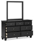 Lanolee  Panel Storage Bed, Dresser And Mirror Signature Design by Ashley®