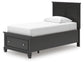 Lanolee  Panel Storage Bed, Dresser, Mirror And Nightstand Signature Design by Ashley®