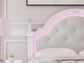 Maylilly  Upholstered Panel Bed, Dresser And Mirror Signature Design by Ashley®