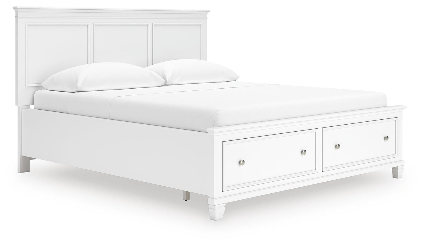 Fortman California  Panel Storage Bed, Dresser And Mirror Signature Design by Ashley®