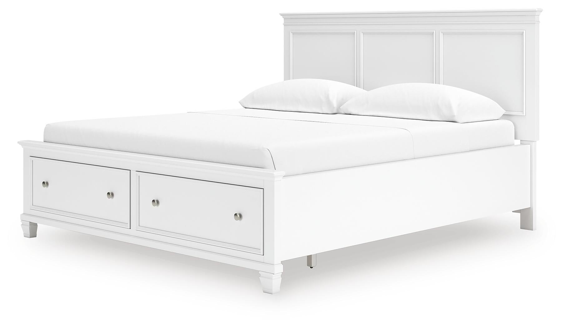 Fortman California  Panel Storage Bed, Dresser And Mirror Signature Design by Ashley®