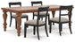 Chadworth Dining Table and 4 Chairs Signature Design by Ashley®