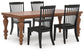 Chadworth Dining Table and 4 Chairs Signature Design by Ashley®