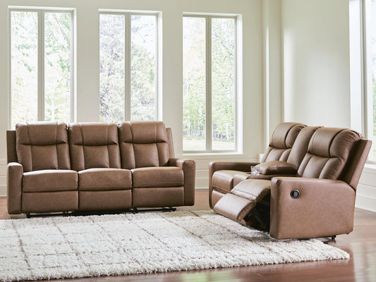 Mackmenville Reclining Sofa and Reclining Loveseat with Console Benchcraft®