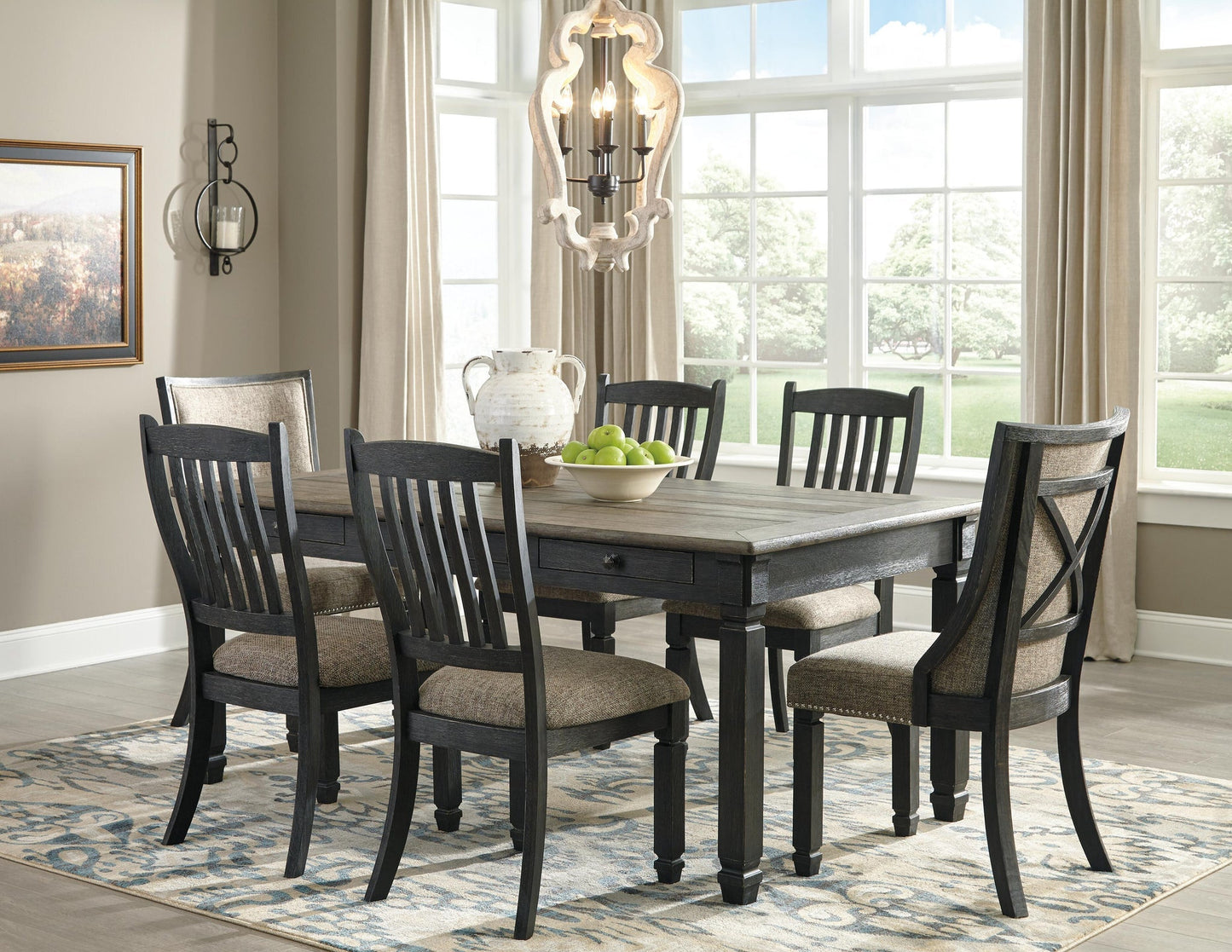 Tyler Creek Dining UPH Side Chair (2/CN) Signature Design by Ashley®