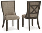 Tyler Creek Dining UPH Side Chair (2/CN) Signature Design by Ashley®