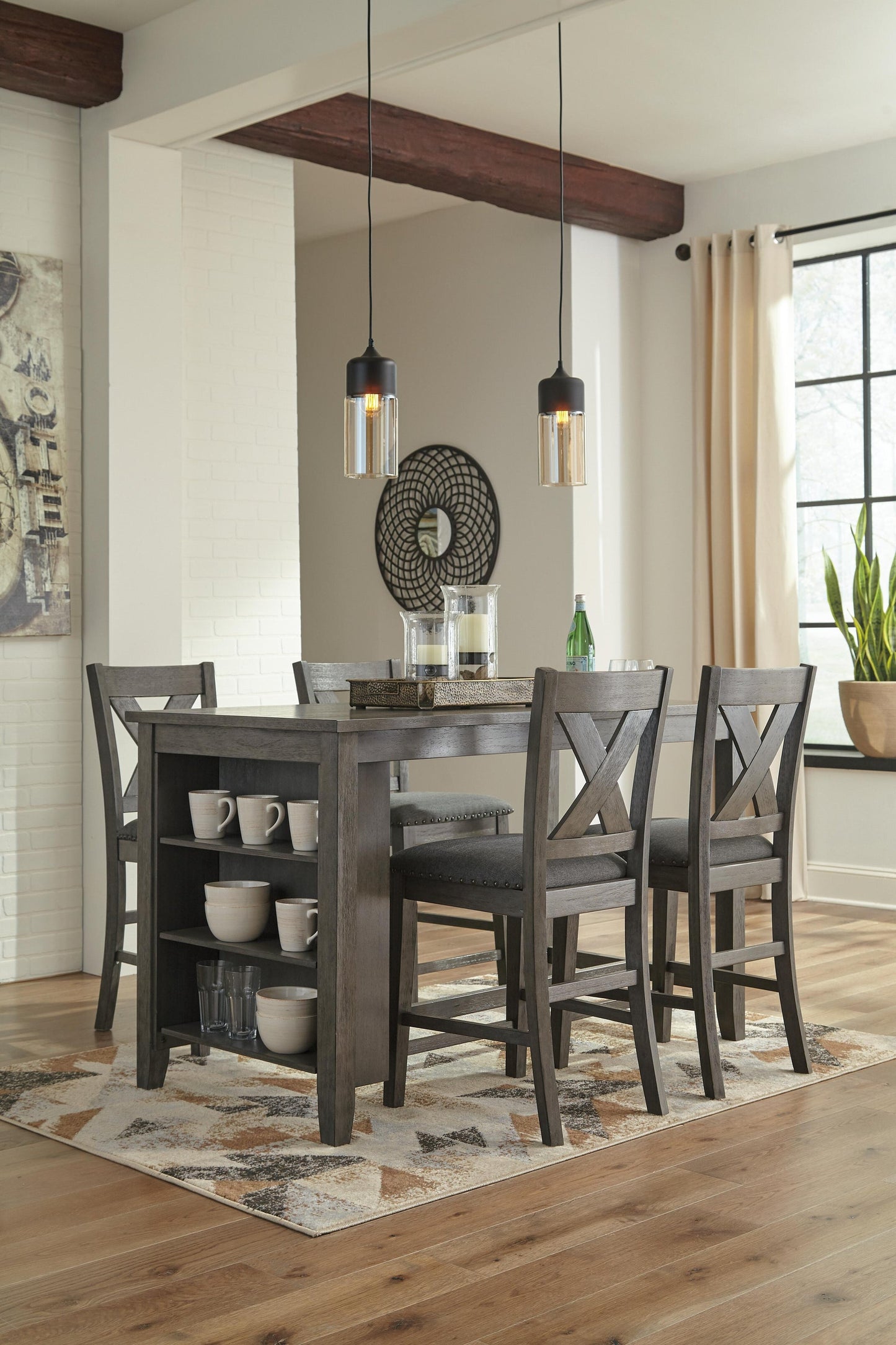 Caitbrook Upholstered Barstool (2/CN) Signature Design by Ashley®