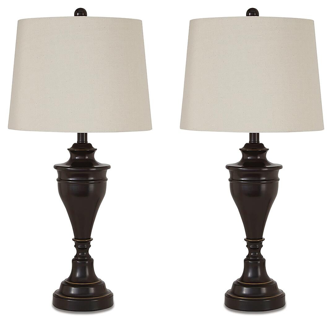 Darlita Metal Table Lamp (2/CN) Signature Design by Ashley®