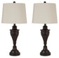 Darlita Metal Table Lamp (2/CN) Signature Design by Ashley®