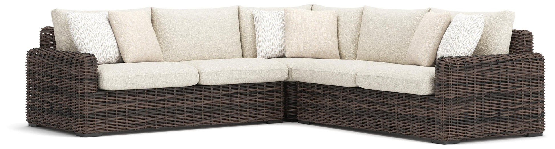 Kimora 3-Piece Outdoor Sectional Signature Design by Ashley®