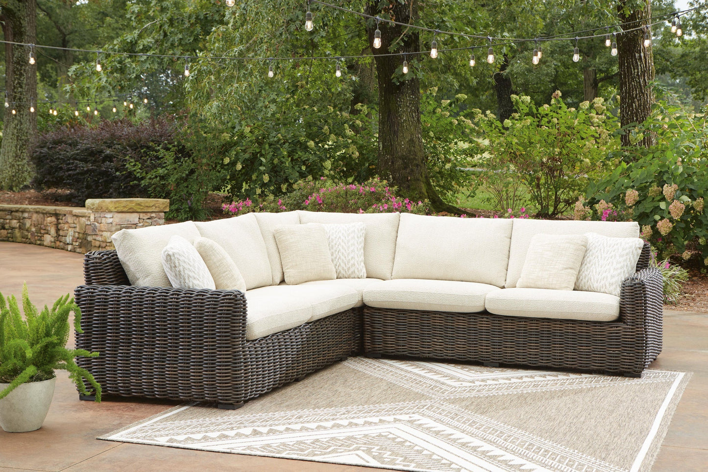 Kimora 3-Piece Outdoor Sectional Signature Design by Ashley®