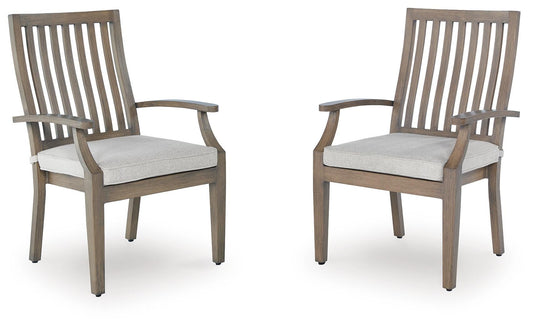 Rainier Ranch Arm Chair With Cushion (2/CN) Signature Design by Ashley®
