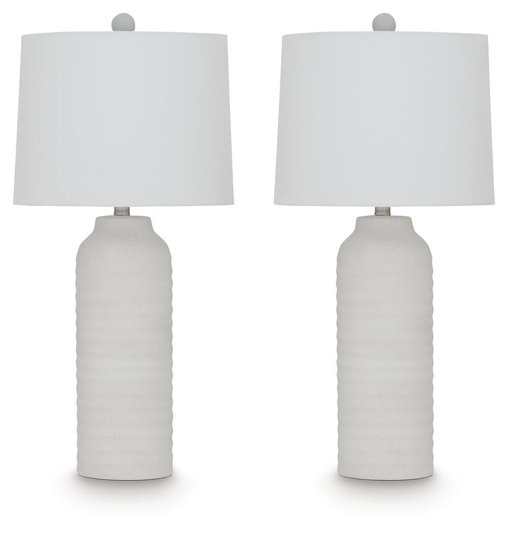 Vauville Poly Table Lamp (2/CN) Signature Design by Ashley®