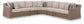 Laguna Heights 5-Piece Outdoor Sectional Signature Design by Ashley®
