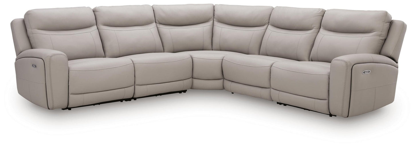 Gravier 5-Piece Power Reclining Sectional Benchcraft®