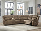 Max-Momentum 6-Piece Power Reclining Sectional with Audio Console Signature Design by Ashley®