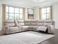 Gravier 6-Piece Power Reclining Sectional with Storage Console Benchcraft®
