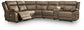 Max-Momentum 6-Piece Power Reclining Sectional with Audio Console Signature Design by Ashley®