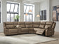 Max-Momentum 6-Piece Power Reclining Sectional with Audio Console Signature Design by Ashley®
