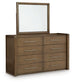 Marxmore Dresser and Mirror Benchcraft®