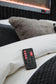 Tayleena  Upholstered Bed With Fireplace And Wireless Audio Signature Design by Ashley®